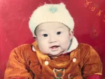 婴儿时期的赵荣力